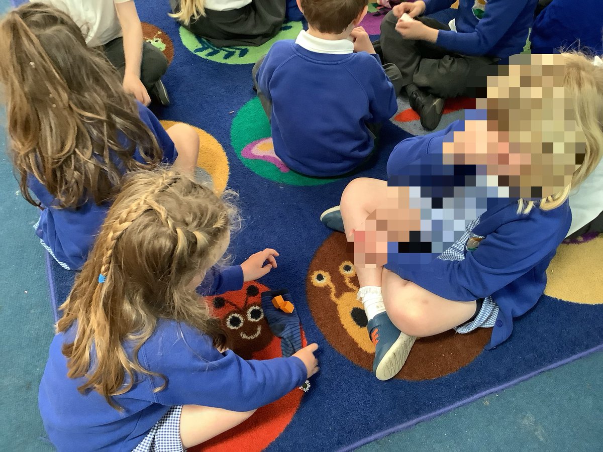SAPSHedgehogs's tweet photo. Subtracting in maths this week. We were hiding counters ‘kittens’ and working out how many were under the bed #eyfs #maths https://t.co/v6cKEdLqAI