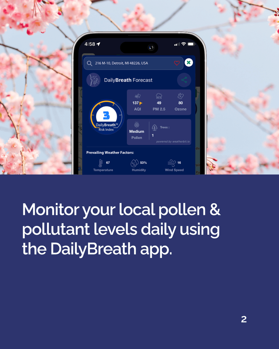 DailyBreath - The Air U Breathe & Your Health! tweet media