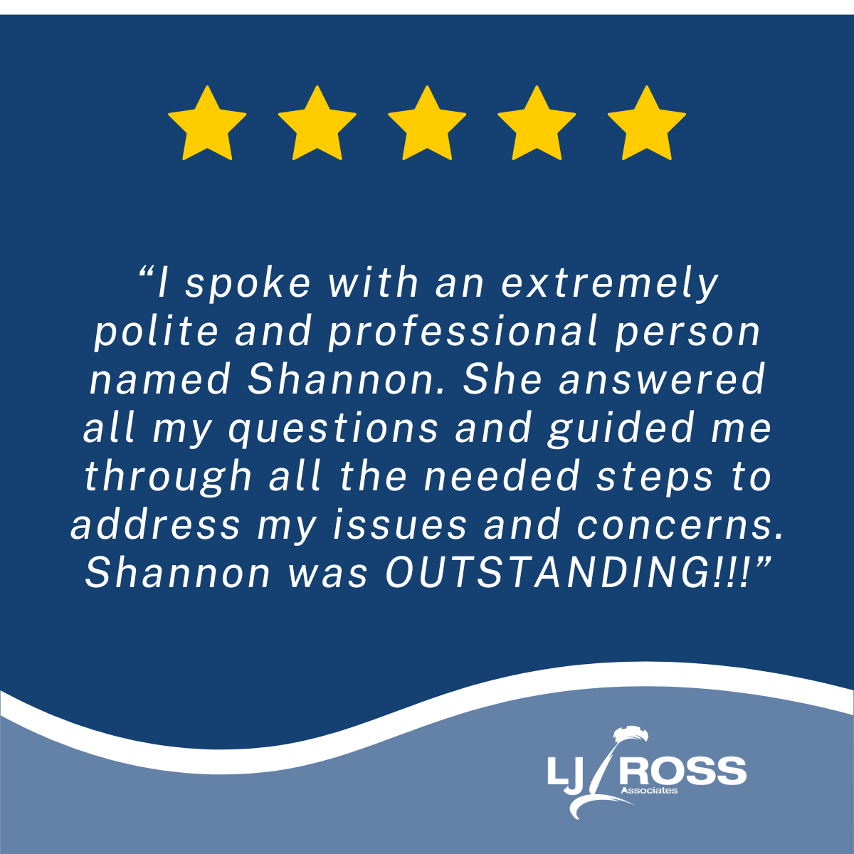 LJRossAssociate's tweet photo. Exceptional, supportive experiences are at the heart of what we do! ⭐

We treat every customer with respect and empathy, because great outcomes start with great experiences.

#CustomerFirst #ComplimentFriday #CustomerCare #DebtCollection https://t.co/Qvdrgv3lez