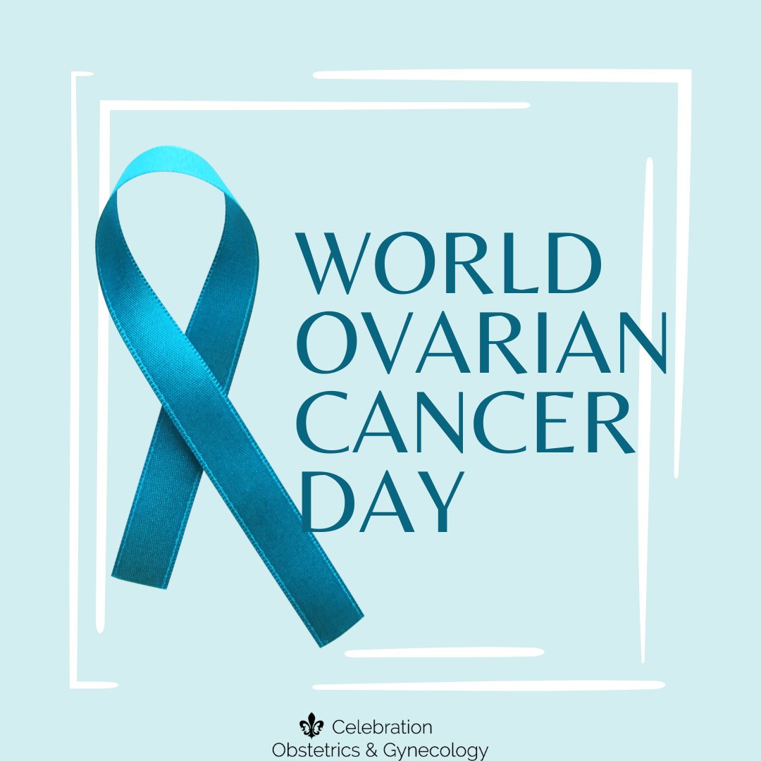 CelebrationOBG's tweet photo. May 8 is World Ovarian Cancer Day 💙

Know the signs: bloating, pelvic pain, feeling full quickly, and urinary changes. There’s no routine screening—listen to your body and speak up.

📞 (407) 566-2229
🌐 https://t.co/38Ul6Tq6Z5

#WorldOvarianCancerDay https://t.co/1hQvIqBkdE