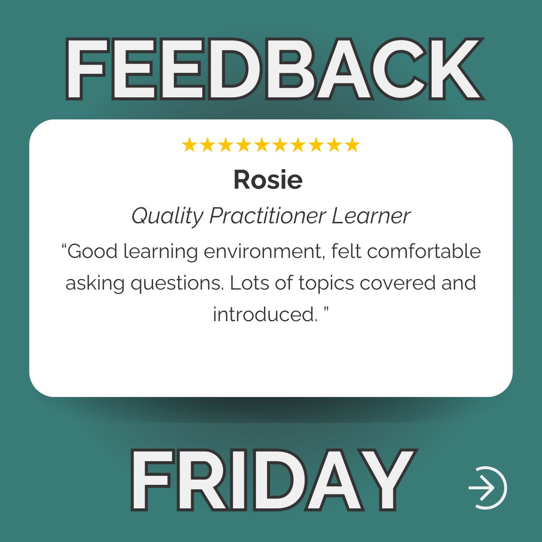 _Qualitrain's tweet photo. 💌Feedback Friday is here! Here’s what some of our learners had to say:

#FeedbackFriday #Qualitrain #functionalskills https://t.co/nSNcAIxv8P