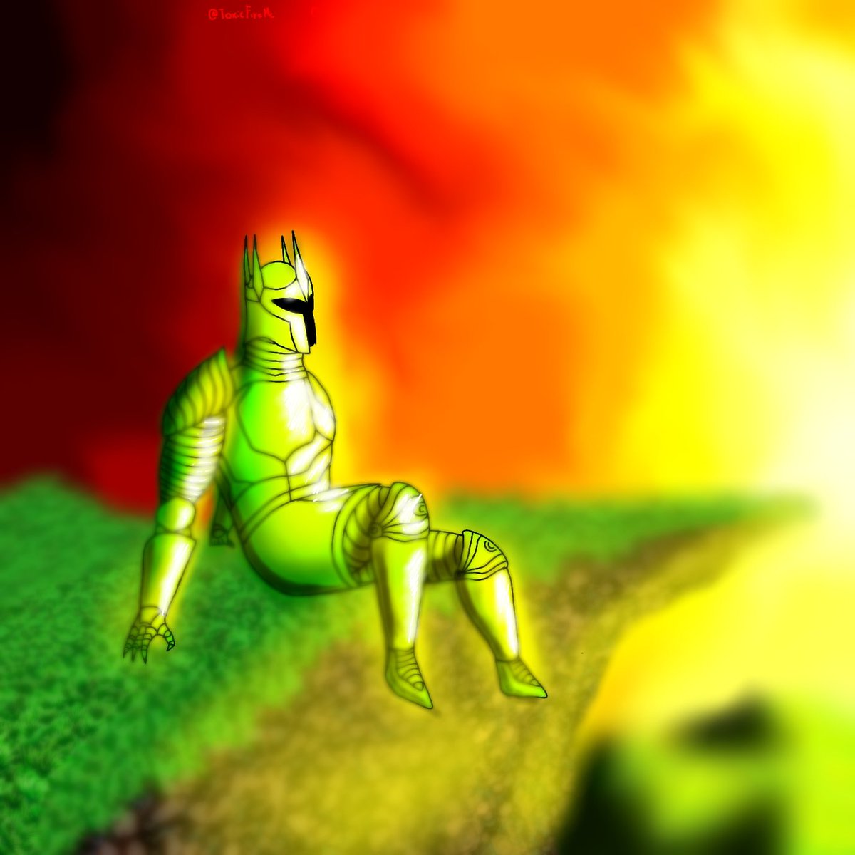 T0xicFireMC's tweet photo. Posting a month old DeviantArt picture cause my usual sfw stuff are currently unfinished. Not for long though soon new kajiu art coming. #ToxicFireMc https://t.co/dIqT9N3EiR