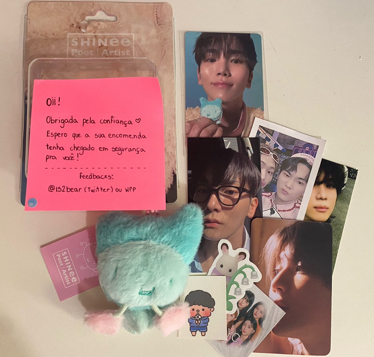 pcycaptor's tweet photo. feedback mega positivo pra @is2bear pela venda do fluffynee! o album chegou rapidinho, perfeitooo, super bem embalado e o processo de compra foi super tranquilo ♥︎ muito obrigada! https://t.co/v5nf9IHgCS