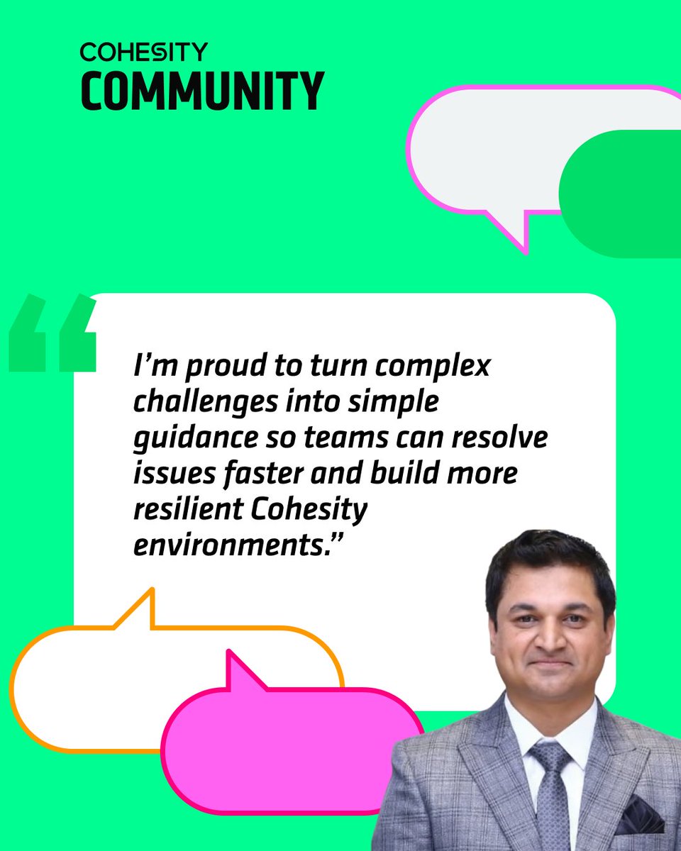 Cohesity tweet media