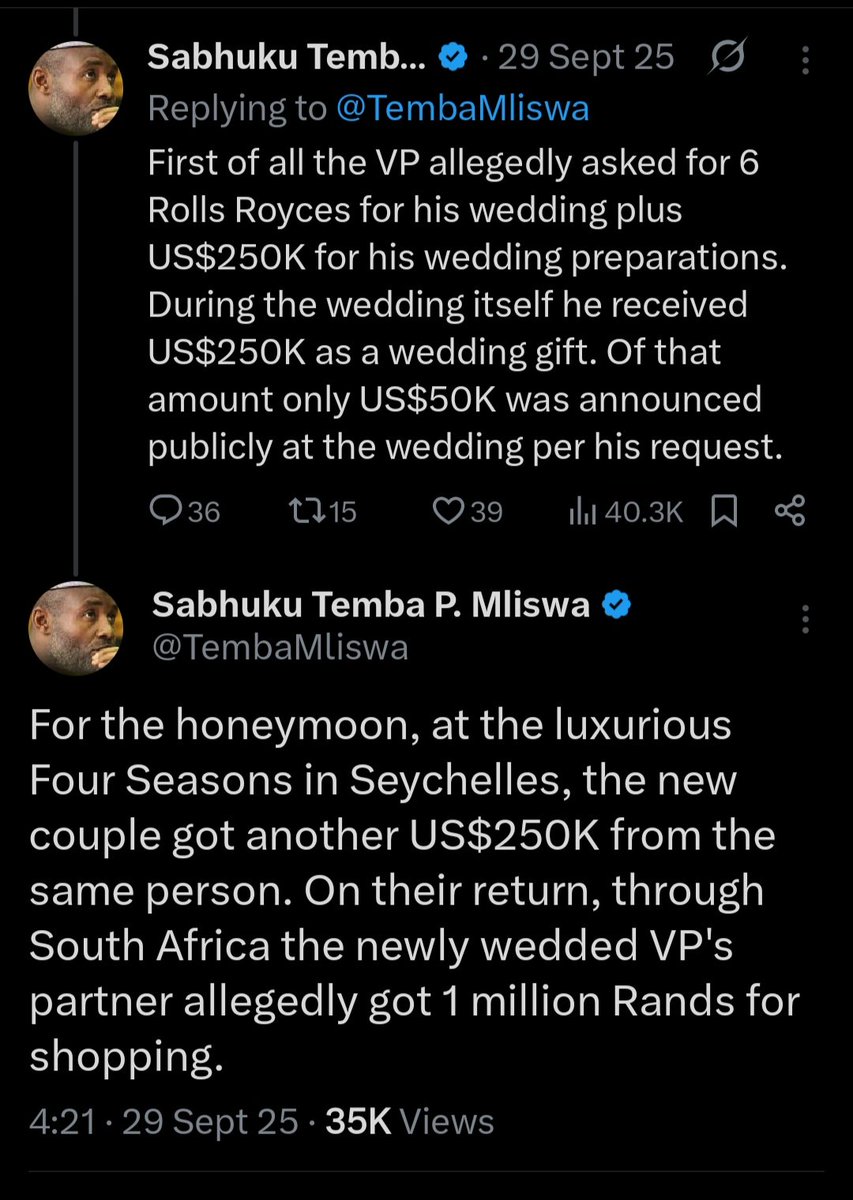 Sabhuku Temba P. Mliswa tweet media
