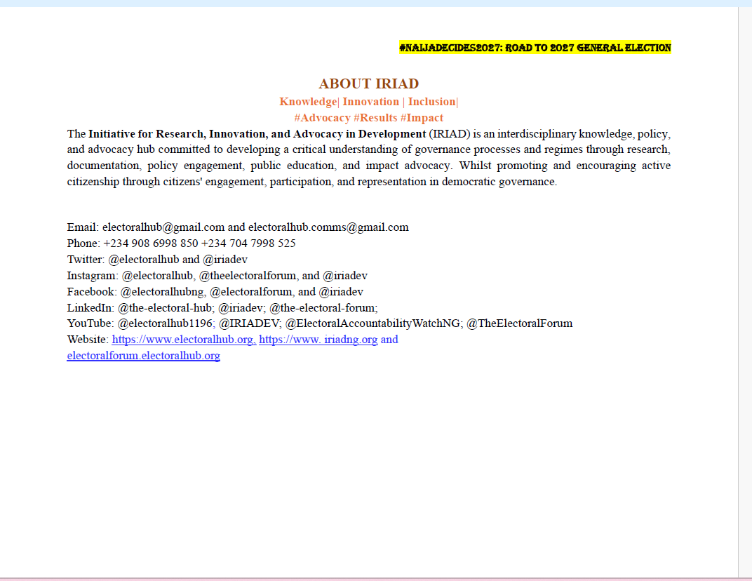The Electoral Hub tweet media