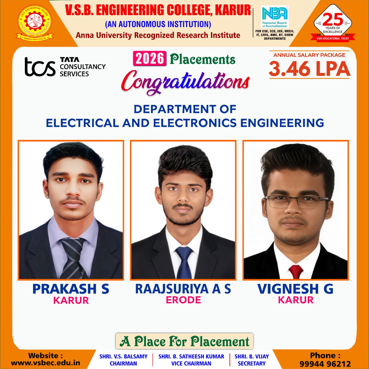 VSB Engineering College tweet media