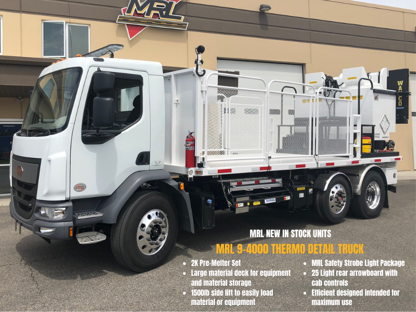 MRLequipment's tweet photo. MRL New In Stock Units
Contact MRL today!
877-788-2907
sales@markritelines.com
#MRL #markritelines #mrlequipment #pavementmarking #linestriping #roadstriping #teamMRL
#bystripersforstripers #highwaystriping #roadmarking #lineremoval #stripingremoval #highwaymarking https://t.co/NFiawFJfCd