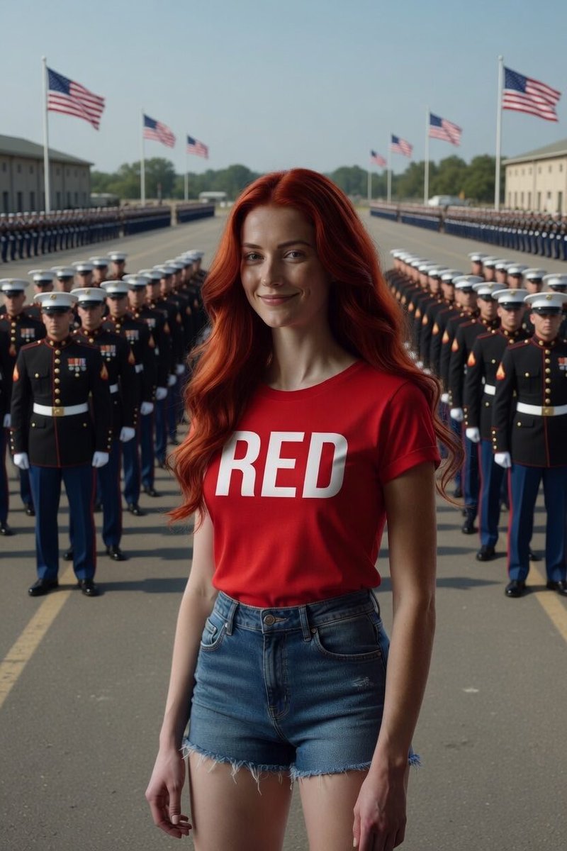 FloridaFlo2004's tweet photo. Good Friday morning.
Wearing red for RED Friday. Standing with USMC in honor of my late husband who was very proud USMC. “Once a Marine. ALWAYS a Marine” he would tell me
#RedFriday #USMC
#SimperFi
#FinallyFriday https://t.co/UxmV01Lq3i