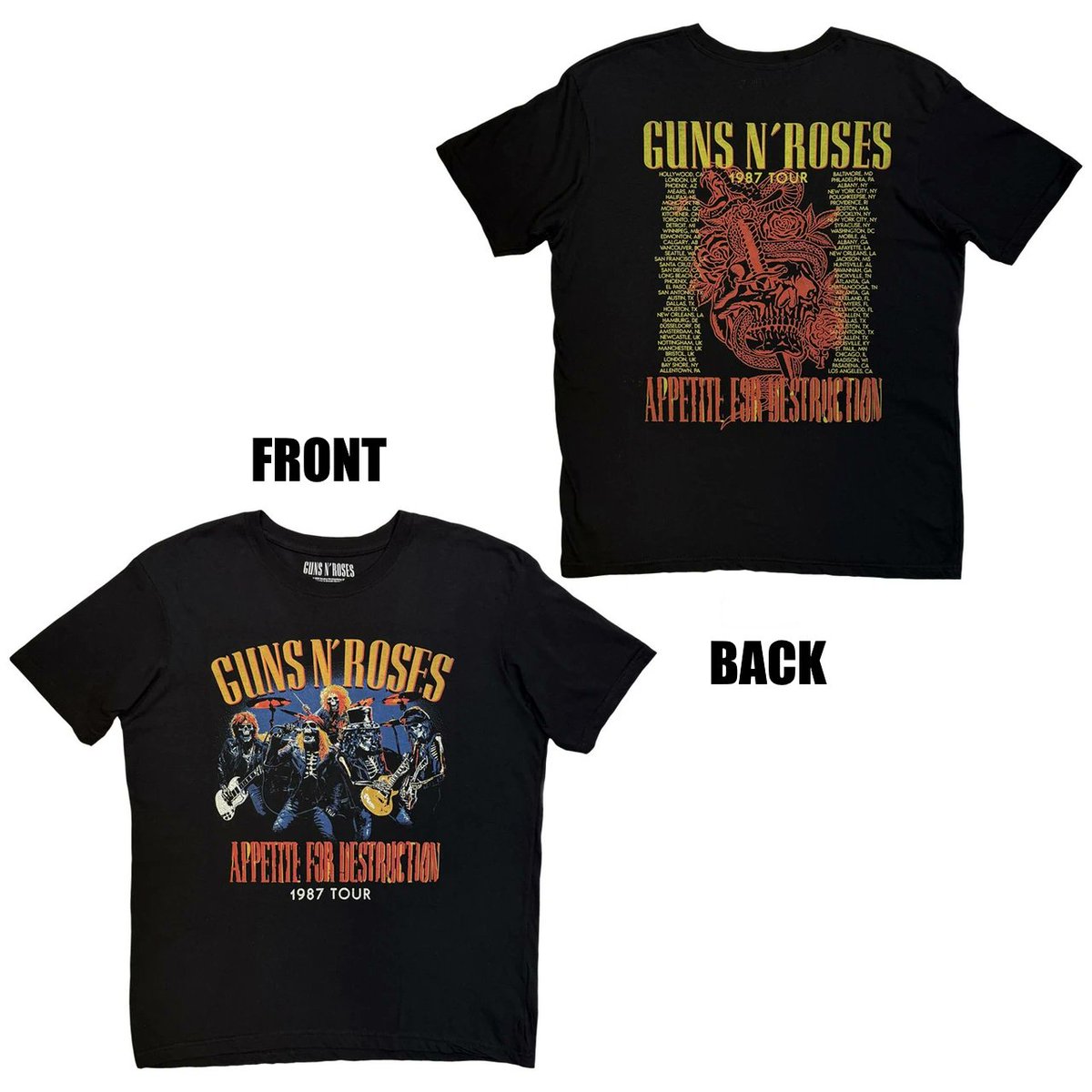 新着情報☆彡🤘🌹🤘 Guns N' Roses - Appetite for Destruction Tour