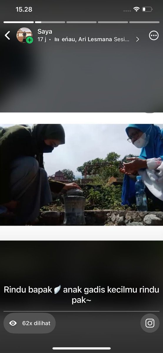 dilhaQ's tweet photo. Tanggal 4 Mei 2026 pasang status kangen bapak. Keesokan harinya ayah temanku yang baru saja isi kegiatan DMC aku (dhilaminiclass) meninggal. Bisa bertepatan gitu yah. Rindu ayah itu sedih tapi insya ALLAH hanya dengan do'a kita mereka tenang di sisi ALLAH https://t.co/n50vnNao2C