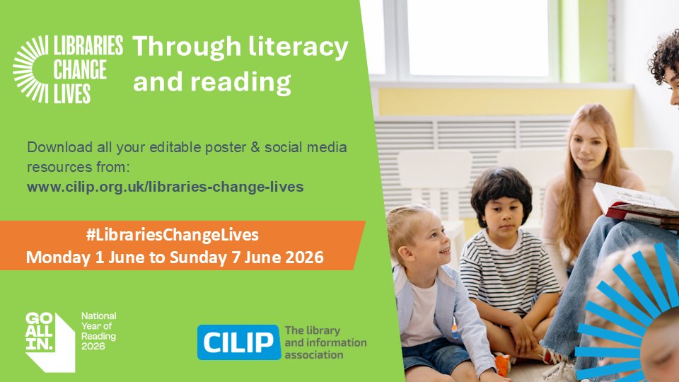 CILIP tweet media