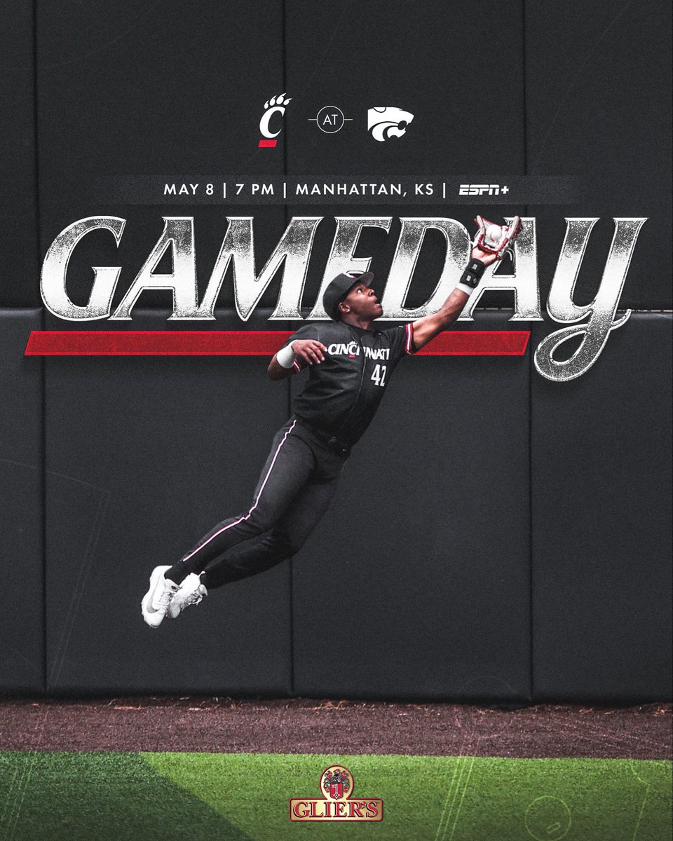 GoBearcatsBASE's tweet photo. Sunflower State Showdown! 🌻 

#Bearcats | #TenGames https://t.co/NB0s0Vba97