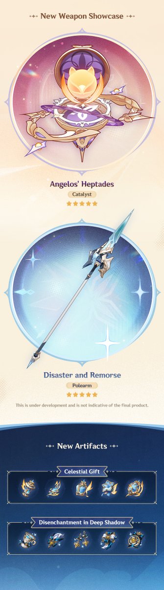 Genshin Impact Version "Luna VII" Special Program Recap
#GenshinLunaVII #GenshinImpact 

Traveler, here are the redemption codes for this Special Program!
Primogems ×100 + Mystic Enhancement Ore ×10 "BacktoSumeru"
Primogems ×100 + Hero's Wit ×5 "NicolaCoco"
Primogems ×100 + Mora