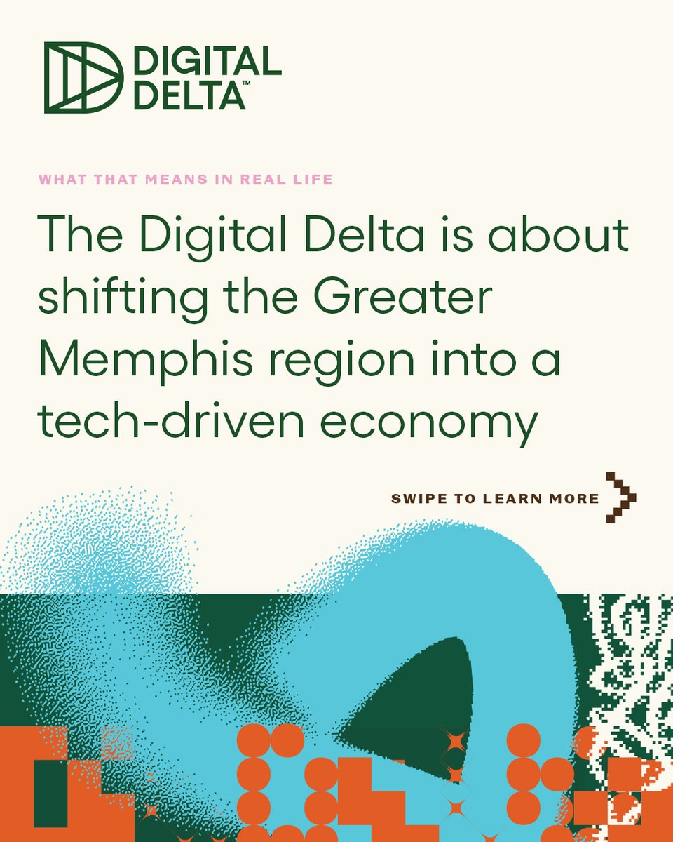 thedigitaldelta's tweet photo. #EconomicDevelopmentWeek may be over, but the work continues. 🌐

The @MemphisChamber's Digital Delta is repositioning our 9-county, 3-state region toward higher-wage, future-focused industries; from logistics tech to agri-innovation to med tech.

The Delta is going digital. 🚀 https://t.co/lZqopk0kT7