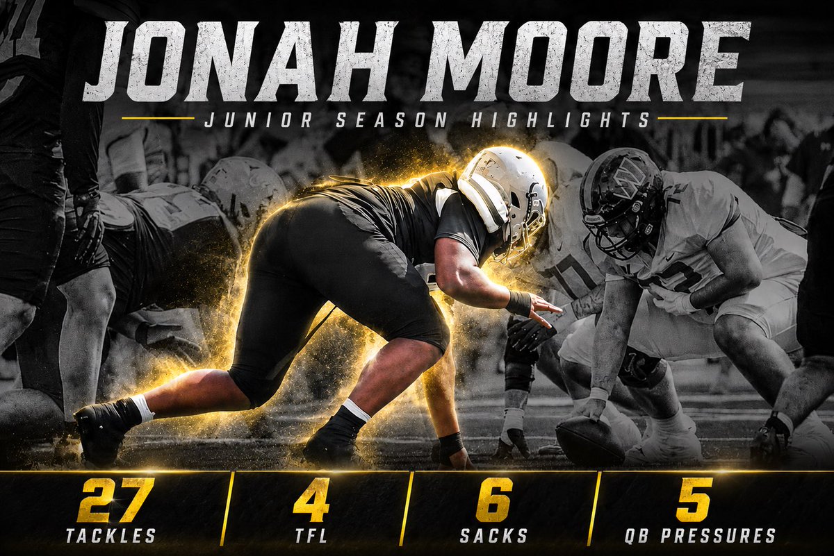 its_j_98's tweet photo. My Junior year is coming to an end. Grateful for every lesson, every rep, and every opportunity to compete alongside my brothers.

27 tackles
4 TFL
6 sacks
5 QB pressures

Still working. Still learning. Still hungry. Spring ball game today, time to keep building and keep proving I’m ready for the next level.

Class of 2027 | DL
3.75 GPA
#AGTG #TrenchMade #RecruitThe210