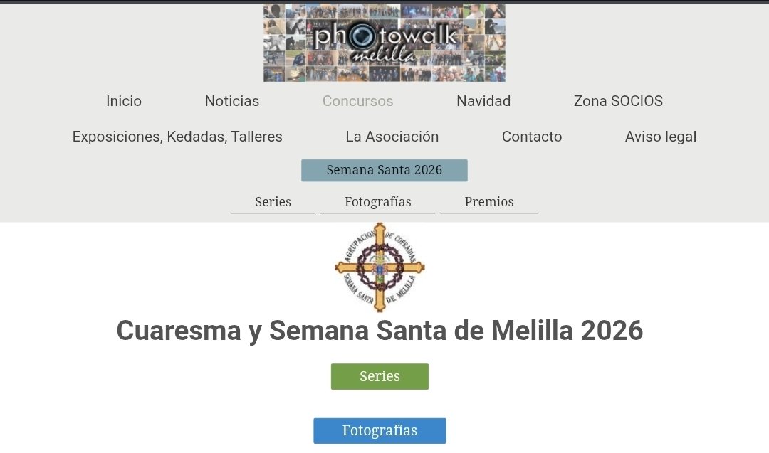 PhotowalkML's tweet photo. Publicadas las series fotográficas que han participado en el Concurso Semana Santa Melilla en colaboración con @agrupacionML
Esta noche se conocerá el fallo.
https://t.co/yoRiQdUxEk

@solemelilla @HdadFlagelacion @HumilladoML @NazarenoMelilla @cautivomelilla @FAF_fotografia https://t.co/nyiJTkIx1B
