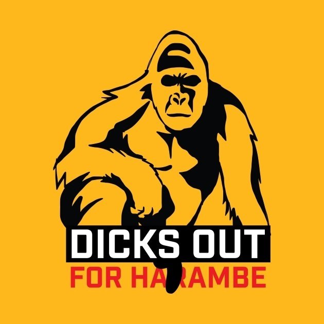 dicks out for harambe 🍆🦍 tweet media