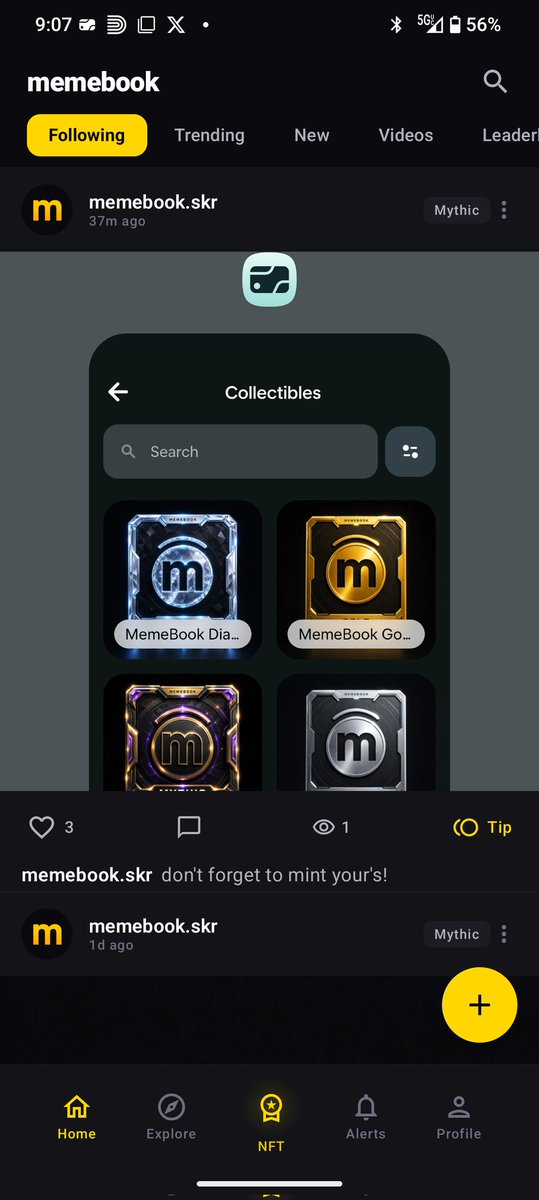 JayRoyalKing's tweet photo. IG for Seeker is here! Download memebook from the dapp store and follow me jay4thek1ng.skr
#memebook https://t.co/3yoXVjroYQ