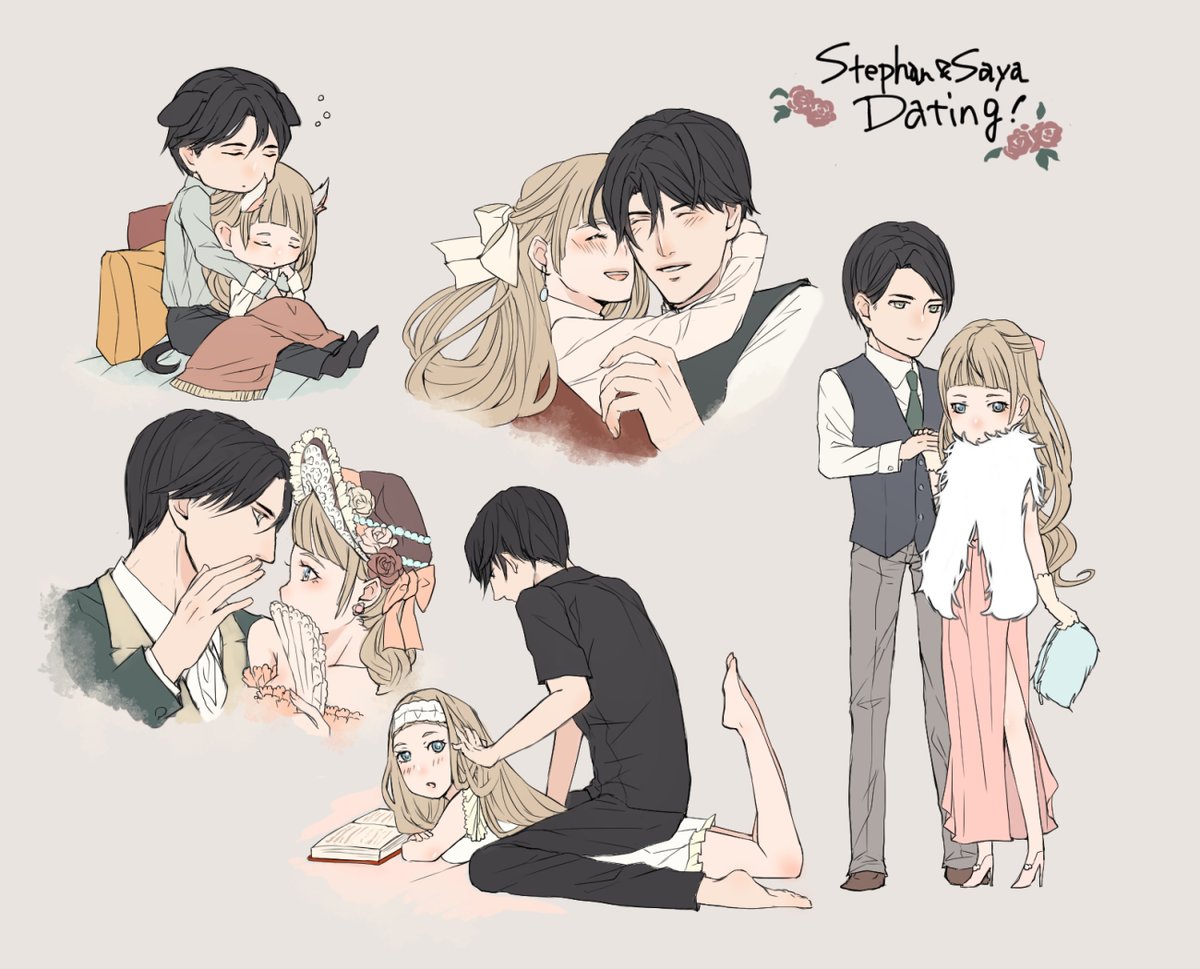 azmaeri's tweet photo. #みんなの創作男女が見れる祭
過去絵ですが糖度が高めのものを… https://t.co/IWwASGMWZ6