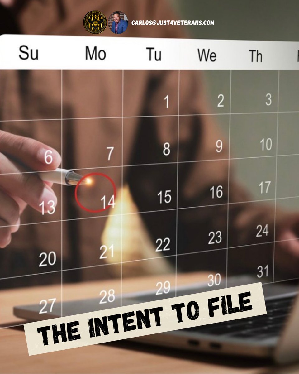 ClaimRecon's tweet photo. 🚨 The Intent to File Date Matters More Than Most Veterans Realize 🇺🇸

One of the biggest mistakes veterans make is waiting too long to submit their Intent to File.

Why does this matter? 
Because that date can determine how much BACK PAY you receive once your claim is approved. 💰

An Intent to File tells the VA that you plan to file a claim.

Once submitted, it can protect your effective date for up to ONE YEAR while you gather:

 ✅ Medical evidence
 ✅ Personal statements
 ✅ Nexus letters & DBQs
 ✅ Buddy statements
 ✅ Supporting documentation

Here’s an example 👇
A veteran files an Intent to File in January but doesn’t officially submit the claim until July.

If the VA later grants the claim, compensation could be paid back to JANUARY — not July. 

This is why filing your claim within the year of your Intent to File is important.

That difference could mean THOUSANDS of dollars in retroactive pay.

Too many veterans wait until everything is “perfect” before taking action and unknowingly lose months of potential compensation they earned through service.

⚠️ File the Intent to File FIRST.

 Then build the strongest claim possible.

That one date can change everything. 

If you want to know more, let’s connect and discuss.

✅ 𝗕𝗼𝗼𝗸 𝗮 𝗙𝗥𝗘𝗘 𝗖𝗼𝗻𝘀𝘂𝗹𝘁𝗮𝘁𝗶𝗼𝗻👇
https://t.co/G2J2Z1ROiF
📧 𝗘𝗺𝗮𝗶𝗹: carlos@just4veterans.com 
☎️ 𝗖𝗼𝗻𝘁𝗮𝗰𝘁: 910.459.1331
🌐 𝗩𝗶𝘀𝗶𝘁 𝗼𝘂𝗿 𝘄𝗲𝗯𝘀𝗶𝘁𝗲: https://t.co/n4ZTp2VNy4

#VetCoachCarlos #VALife #VeteransBenefits  #VAbenefits #DisabilityPay VetsHelpingVets VeteranAdvocacy VeteranCommunity
