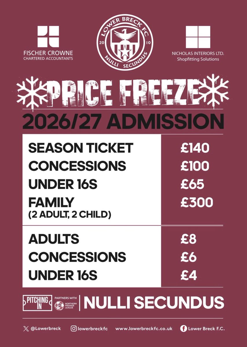 LOWER BRECK FC tweet media