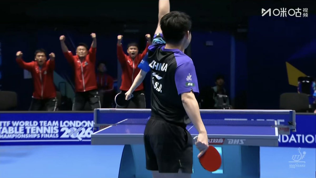 littlechuqin's tweet photo. #ITTFWorldTeam2026
Stage 2 - Quarterfinal
ทีมชาย
🇨🇳 China 2️⃣:0️⃣ Korea Republic 🇰🇷
เกม 2
Lin Shidong 3️⃣:0️⃣ Jang Woojin
(11-3, 13-11, 11-8)
แต้ม 2 ทีมจีนจากตงน้อย พี่เหลียงมาต่อ สู้ๆ 🙏🙏
#LinShidong
#TeamChina https://t.co/rQNoGHpTdy