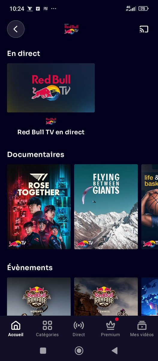 FloweringM11's tweet photo. Après l'INA et Novo19 c'est au tour de Red Bull TV de rejoindre TF1+.
👋 @fellague https://t.co/YpMZzuoQDZ