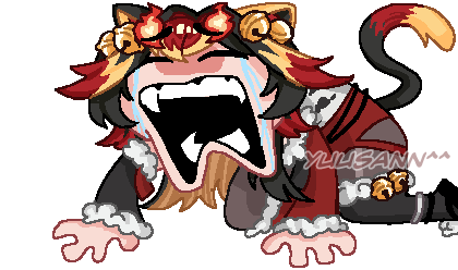YuuKurozawa's tweet photo. Commission DONEજ⁀➴🎀🐯 !!

She was soooo cutee₊˚⊹ ᰔ tysm @nekobychance💕
#emoticon #meme #artmoots https://t.co/Jvjxr3lhEv
