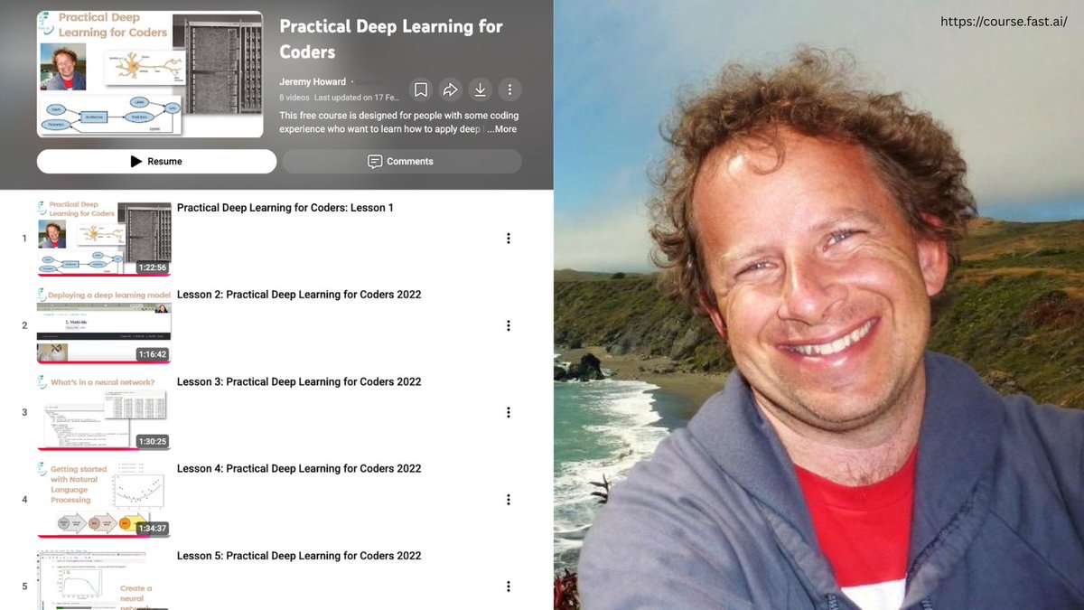 A McKinsey consultant with no PhD, no AI background, and no academic position quietly built the most-watched deep learning course on Earth and gave the entire thing away for free.

I opened the first lesson at 1am and could not believe a single human had taught this many people