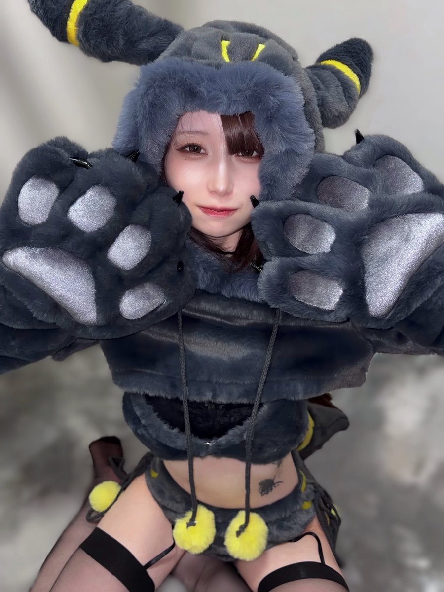 yunc0607's tweet photo. あくたいぷ😈
#ポケモン
#ポケットモンスター
#ブラッキー
#ブラッキーコスプレ https://t.co/l4tDVMCJ5W