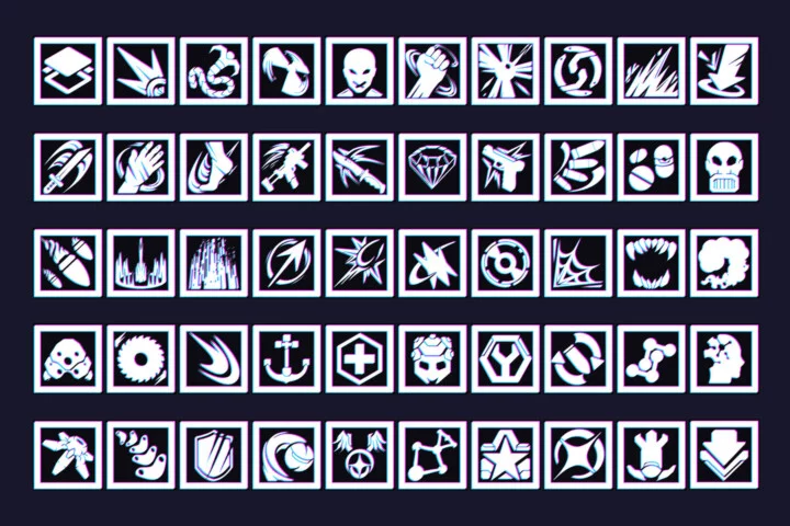 data_bu's tweet photo. 무료 게임 아이콘 소재 Free Cyberpunk Game 512x512 Icons for UI
https://t.co/oOD8CZlsro

사이버펑크풍 게임 아이콘 소재입니다!
배경 투명화 된 png와 psd 파일 같이 들어있어요!
상업적 이용 가능!
게임 아이콘이지만 커뮤 세계관 자료 만들 때도 좋을 것 같음!

파란색 프리다운로드 누르고 기다리면 다운로드 가능해요! 무료임!
