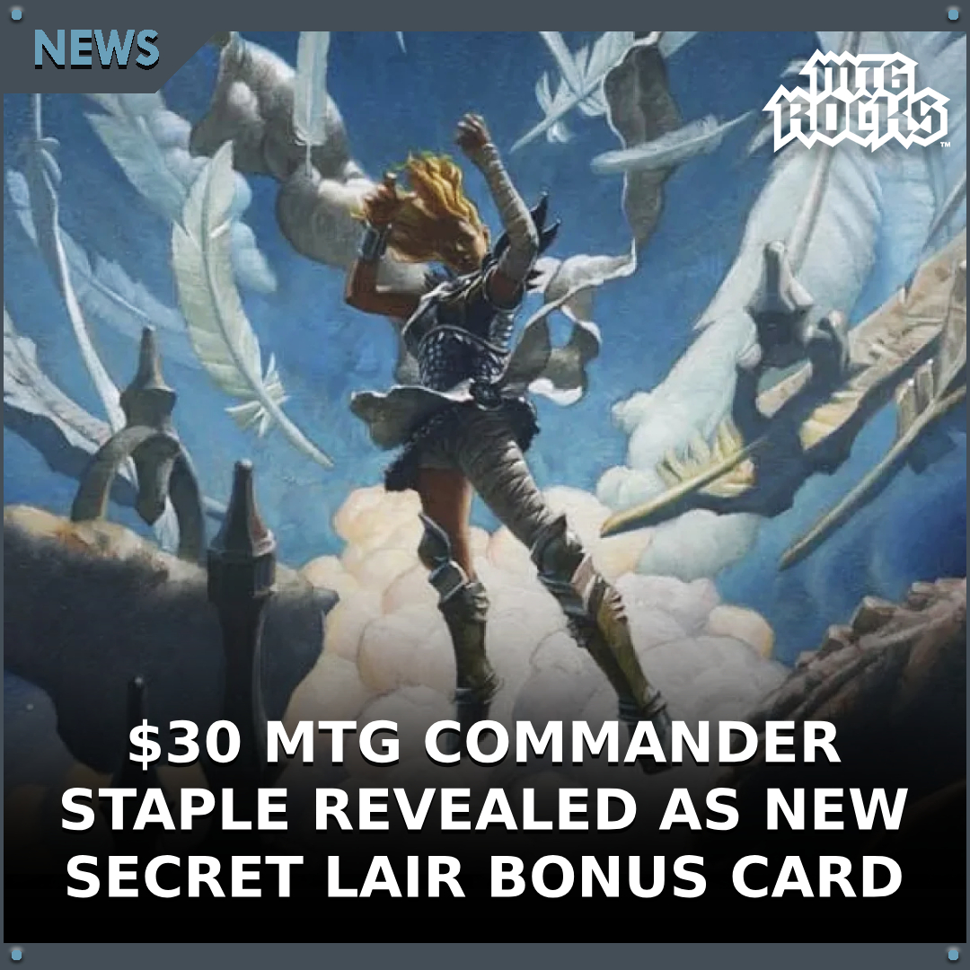 More bonus cards from the latest round of MTG Secret Lair drops are  emerging, offering surprisingly good value hits!  Read the full story  here: https://t.co/yuRyYPWLp5 #mtg #magicthegathering #wizardsofthecoast  #secretlair #mtgfinance #bonus