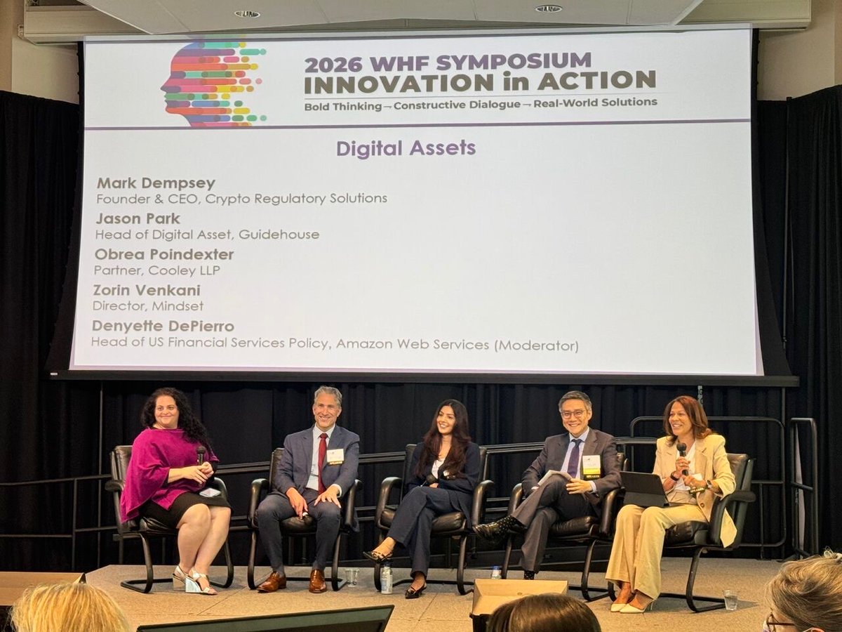MindsetDC's tweet photo. This week, Mindset Director Zorin Venkani spoke at the Women in Housing and Finance Annual Symposium, sharing insights on the rapidly evolving digital asset landscape and its impact on the industry. https://t.co/t9dsPSdGwX