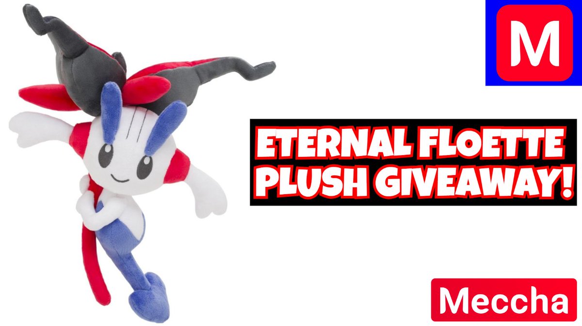🎁 GIVEAWAY  Eternal Floette Plush 🌸 
(WORLDWIDE 🌍)

Mecha Japan and I are teaming up to give away an Eternal Floette plush!

🧾 How to enter:

• Follow <a href="/mecchaJP/">Meccha Japan</a>
• Follow <a href="/Light_88_/">Light</a> 
• Like 💖
• Repost 🔁
• Tag a friend you’d like to have it

⏳ Giveaway ends: 15th May