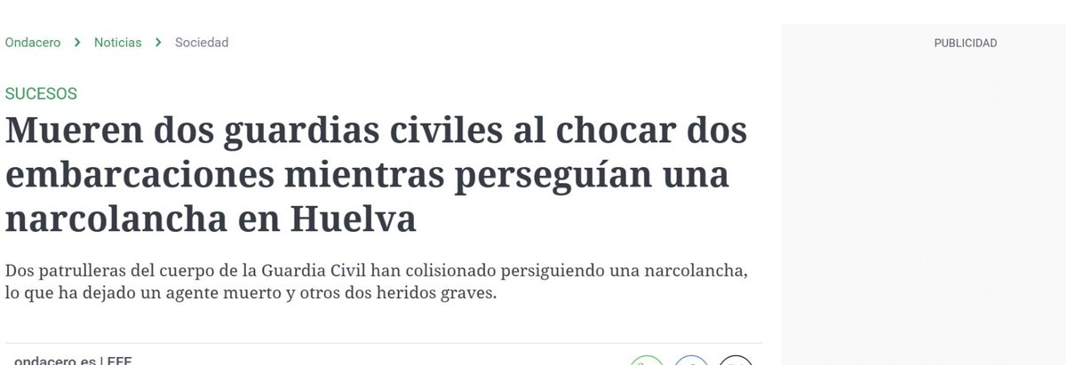ufpol's tweet photo. 🚨ÚLTIMA HORA🚨

Hoy han asesinado a dos guardias civiles más mientras cumplían con su deber. Y otra vez veremos discursos vacíos de quienes llevan años abandonando a nuestras Fuerzas y Cuerpos de Seguridad.

No son números, son policías, son personas, son servidores que han dado su vida por proteger la nuestra.

Vosotros, nuestros resposables políticos sois unos cobardes... porque si tuvierais la mitad de honor y valentía que los que han muerto hoy, el problema del narco se acababa en unos meses. #hablandoclaro 

De nuevo, nos unimos al duelo y dolor por nuestros compañeros.