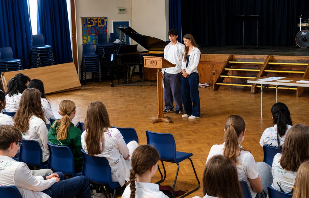 RiponGrammarSch's tweet photo. Year 11 leaversβ assembly today π
So many memories, laughs, lessons
and friendships made over the years. Now itβs time to focus on GCSEs and make all the hard work count πͺπ
Good luck to everyone β weβve got this! β€οΈ
#teamRGS #GCSEs #boardingschool #yorkshire https://t.co/Eylo0YP55c
