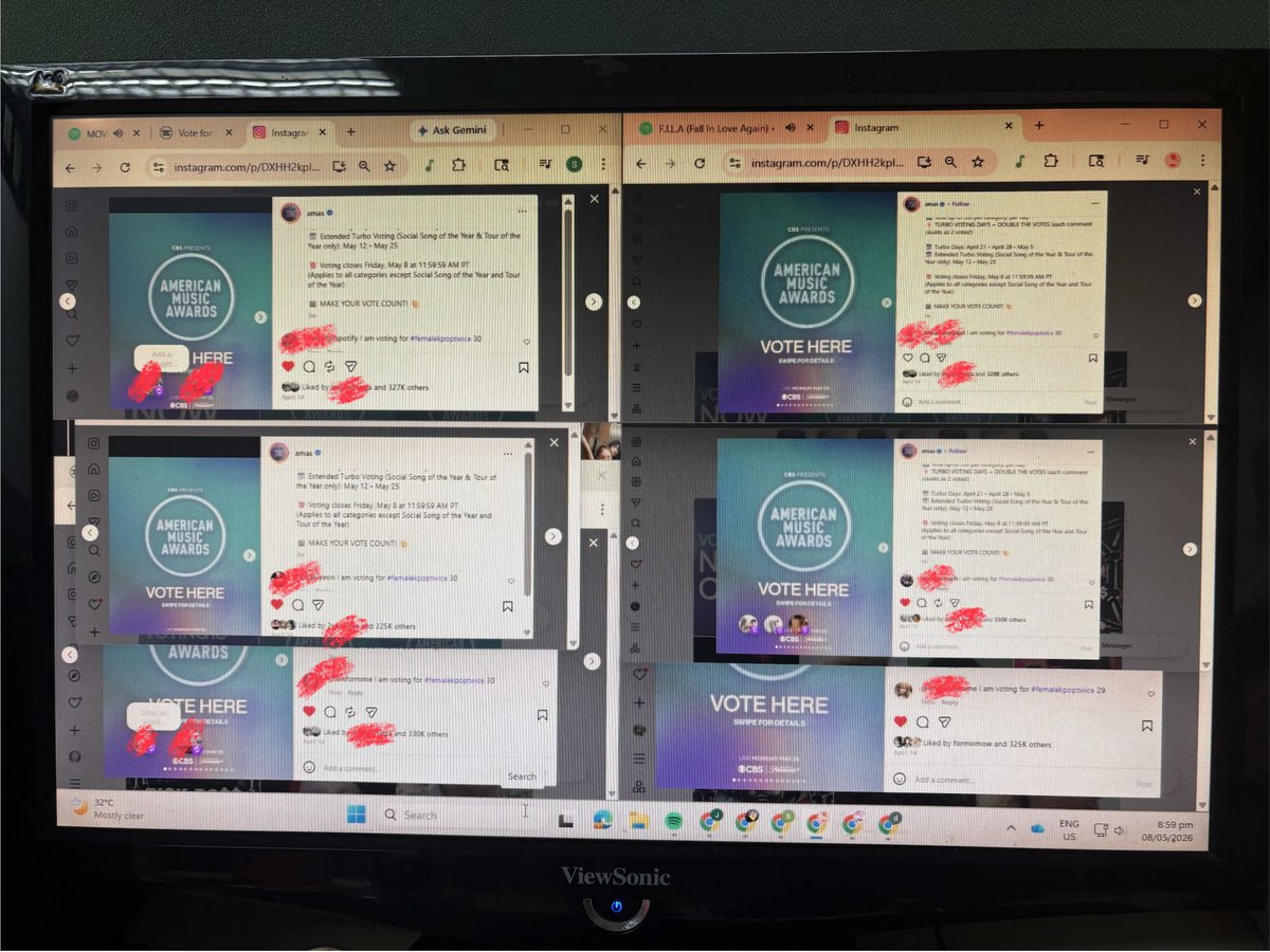 You can actually create many instagram accounts using your gmails. I just added 10 more accounts. 

As long as you switch accs every 10 comments, your account should be fine.