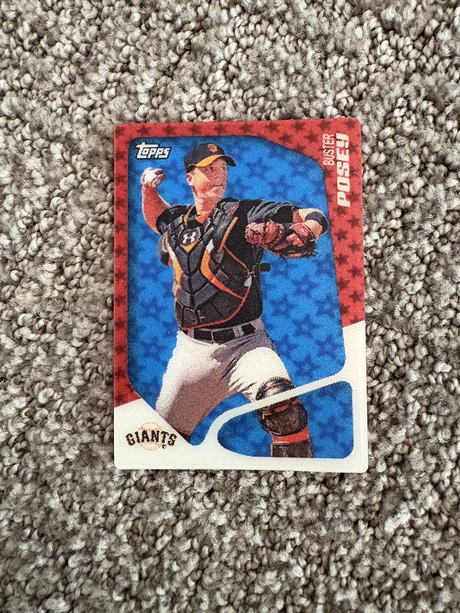 CoffeeCardsPlus's tweet photo. A fun, common, impossible to gem insert RC of the most important player in (SF) Giants history. https://t.co/CKQytn9JMF