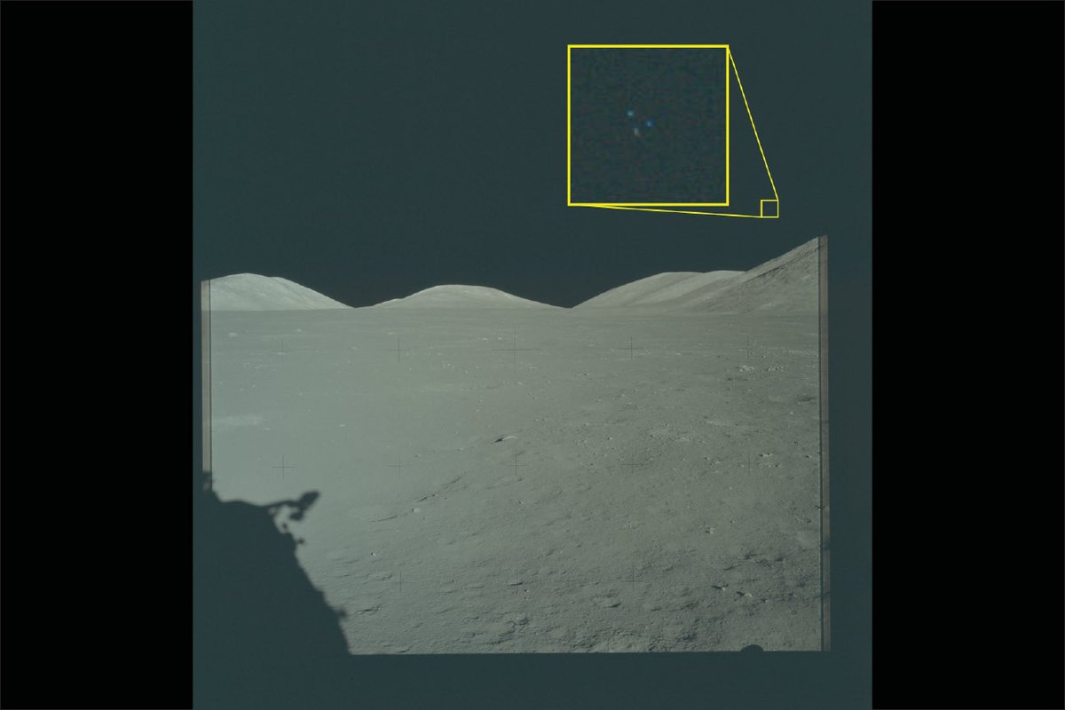 Maxcardoso's tweet photo. Foram liberados os arquivos sigilosos sobre UFOs do pentágono.
Tem até imagem de UFOs (UAPs) registradas pela Apollo 17 na Lua em 1972.😳 https://t.co/MZU146nozi