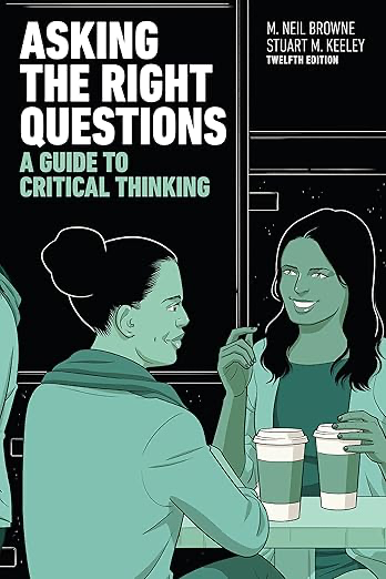 recepsec's tweet photo. We must read this book carefully in the era of AI: Asking the right questions 12th edition
Very important skill to have, not just for techical subjects https://t.co/pgNfN8fApm