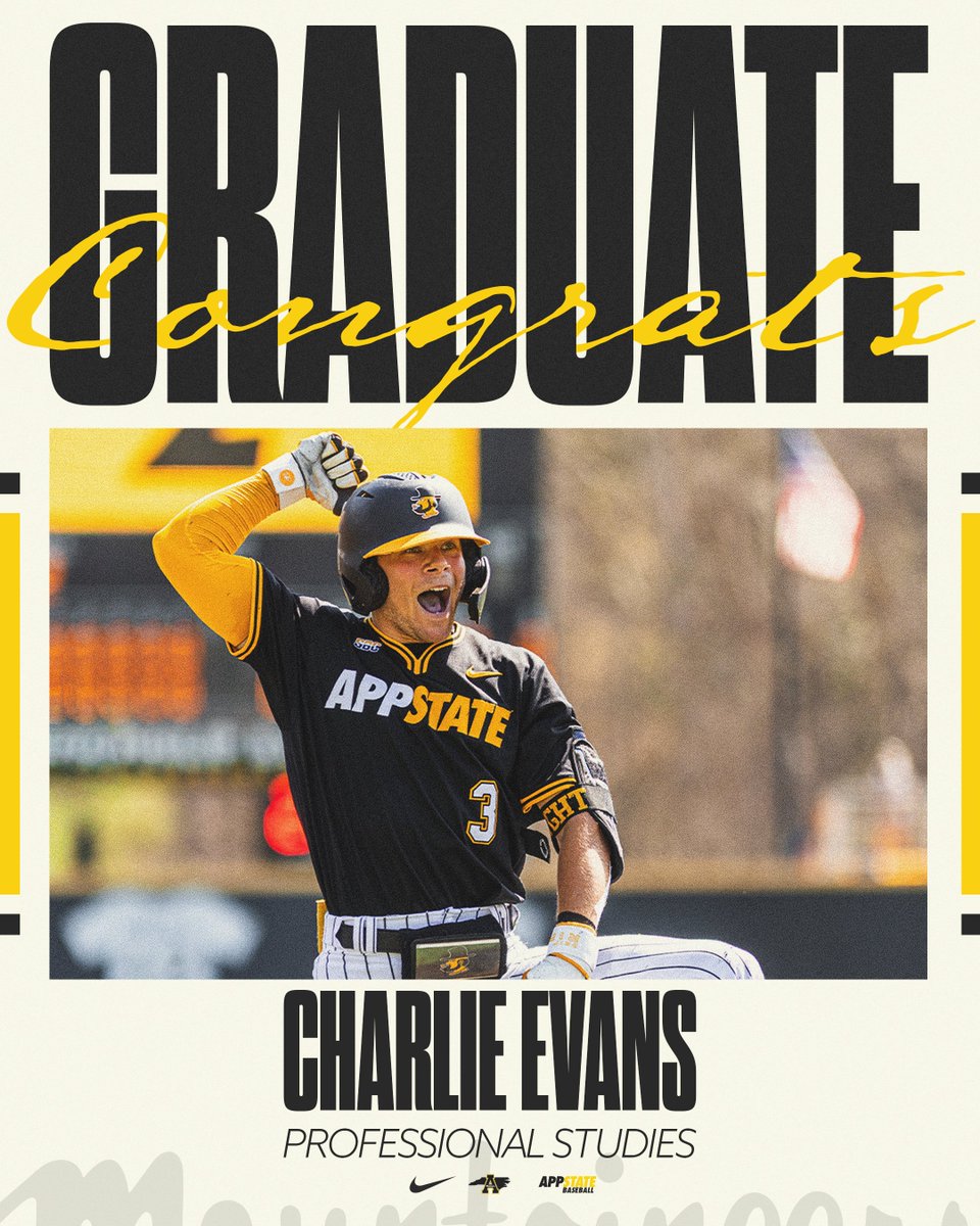 AppBaseball's tweet photo. Congratulations, Charlie!🎓

#TIGMA https://t.co/6xlTmCJaZW