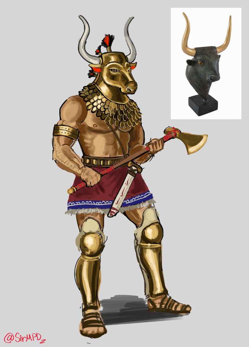 Day 1 Bronze bull quick paint