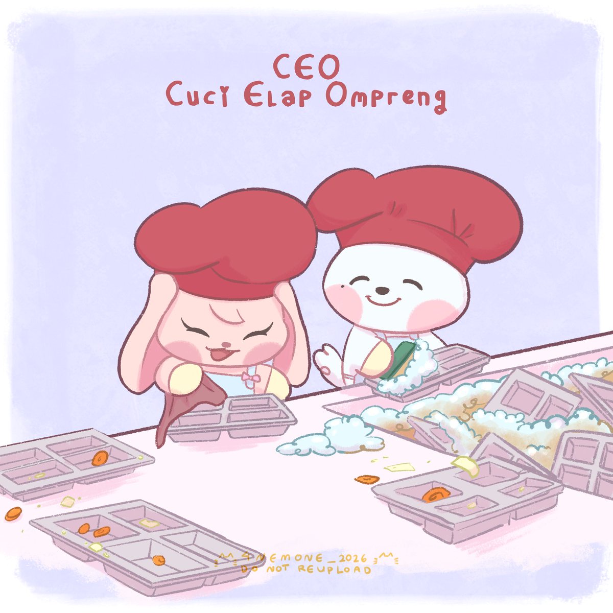 4nemone_'s tweet photo. 🐰: day 1 menjadi CEO (cuci elap ompreng)

🐰🐶 https://t.co/MANdtpT9pb