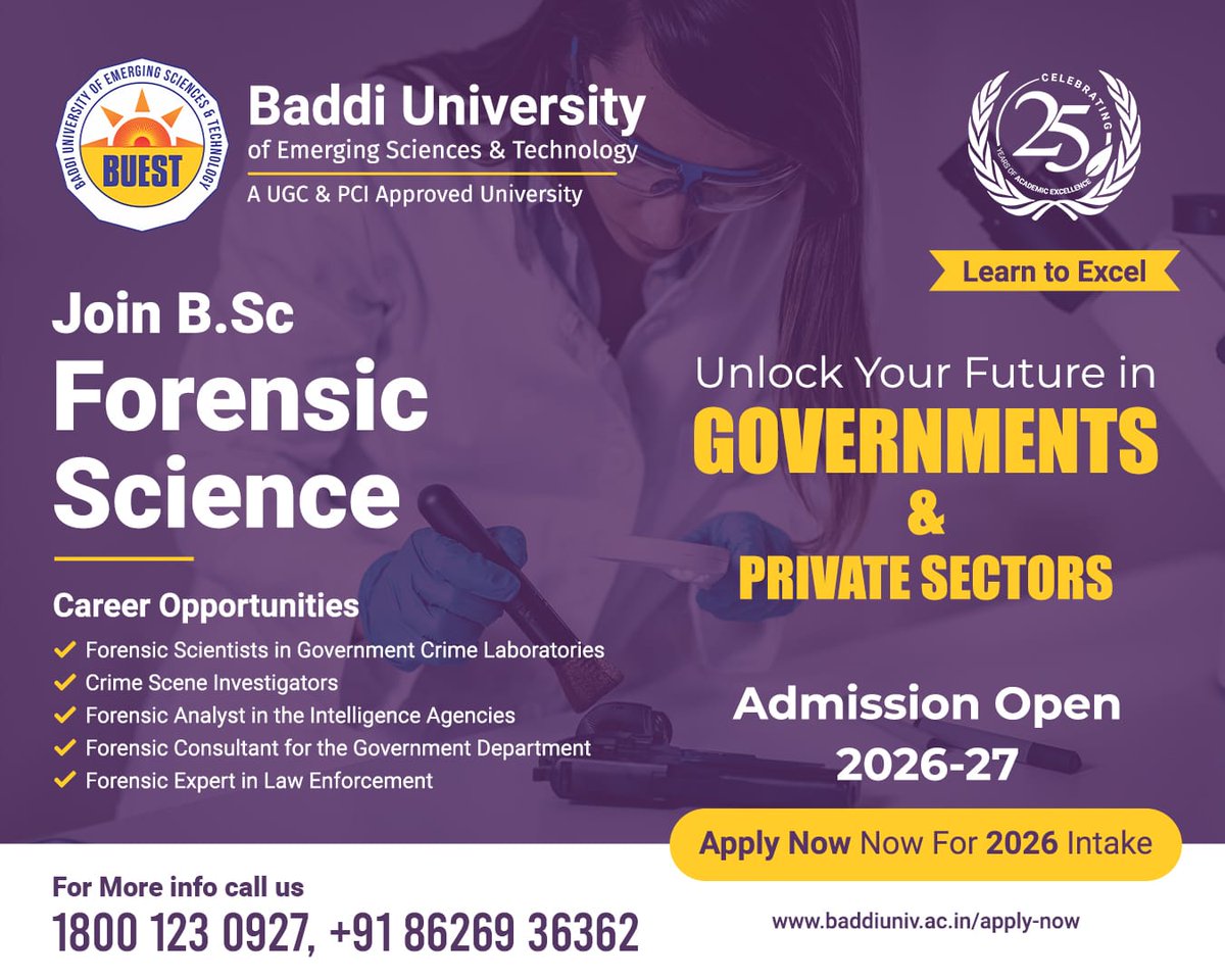 Baddi University tweet media