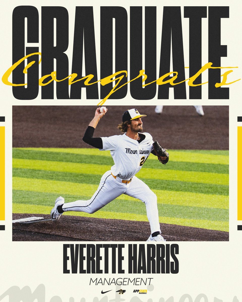 AppBaseball's tweet photo. Congratulations, Everette!🎓

#TIGMA https://t.co/uQE4UQLieA