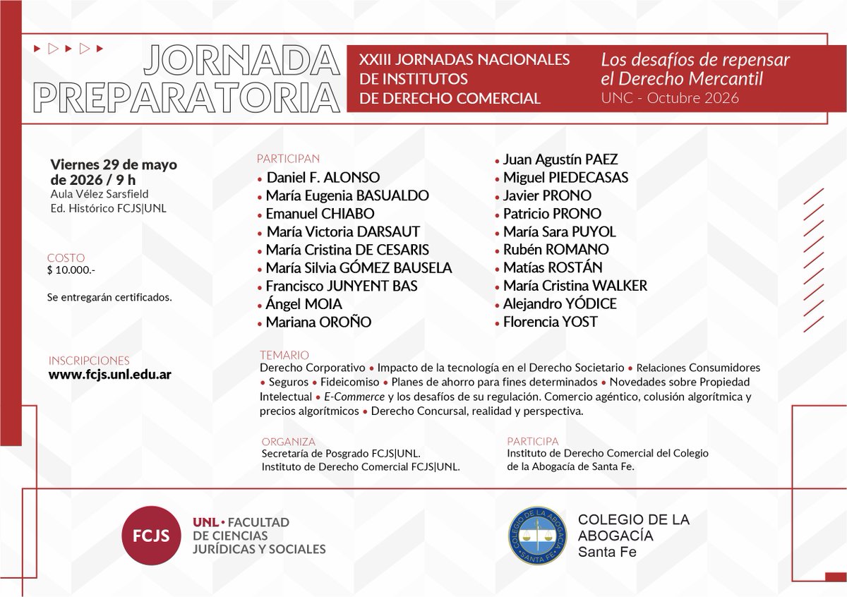 FCJS-UNL tweet media