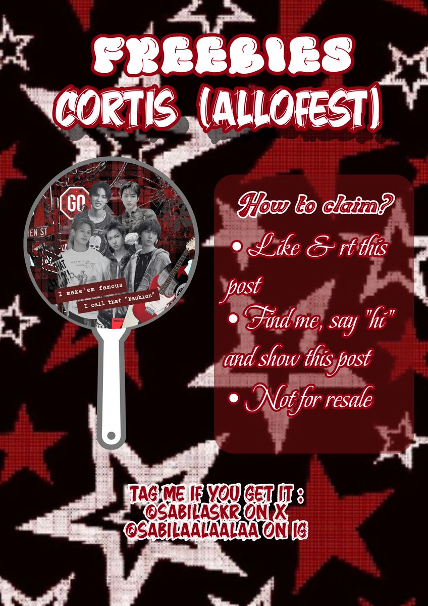 sabill | FREEBIES ALLOFEST tweet media