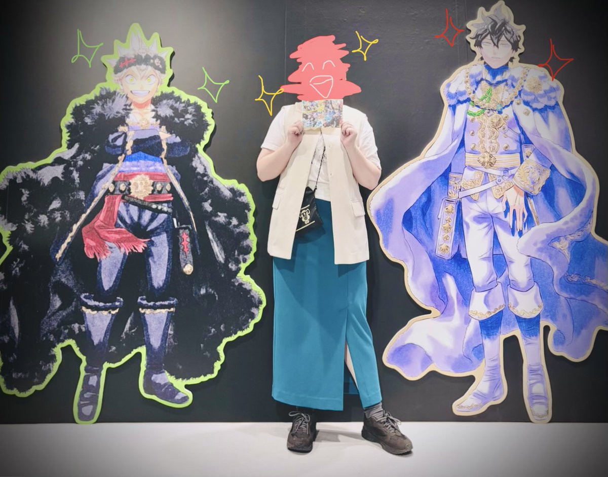 ブラクロ展大阪に行ってきました 今日も行ってきたよー‼️‼️ 10周年の