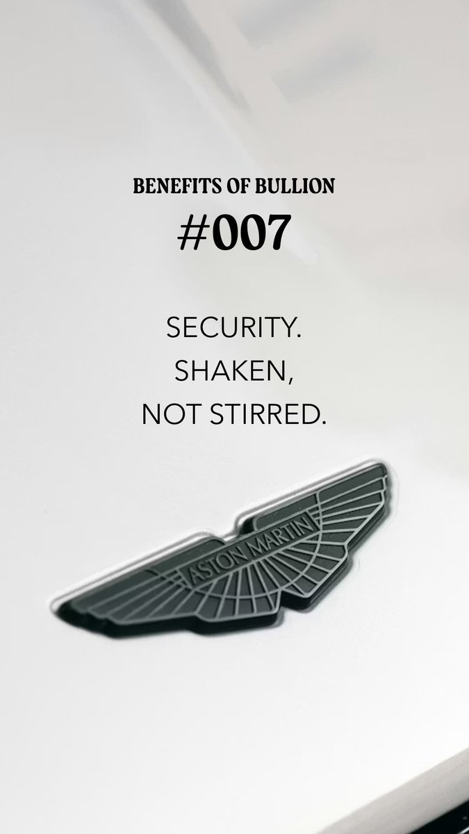 CoinsOnline's tweet photo. Benefits of Bullion #007 = Security. Shaken, Not Stirred.

Markets shake.
Diversification steadies.

Bullion plays its role outside the system, helping balance what moves with what holds.

Learn how it fits at Coins Online → https://t.co/L8dx6aZVPJ

#BenefitsOfBullion https://t.co/0dmHCuapAx